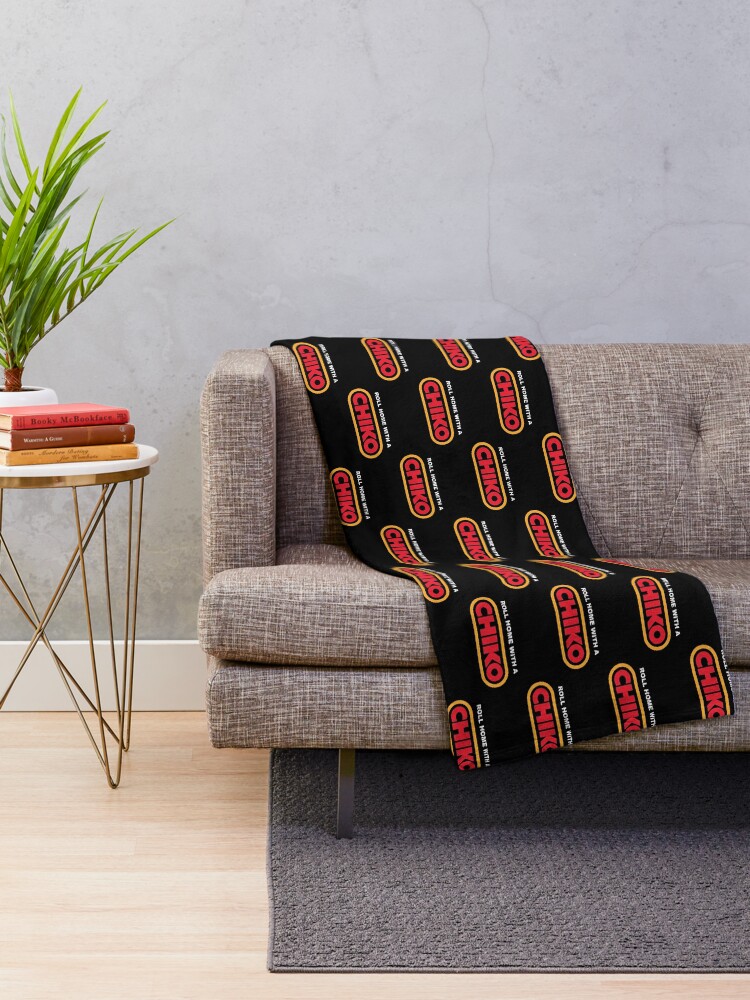 Alternate view of BEST SELLER - Chiko Roll Logo Merchandise Throw Blanket