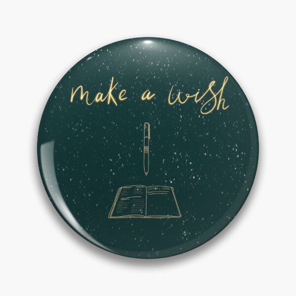 Item preview, Make a wish with your pen and notebook - for learners and writers, green designed and sold by ElmLenonn.