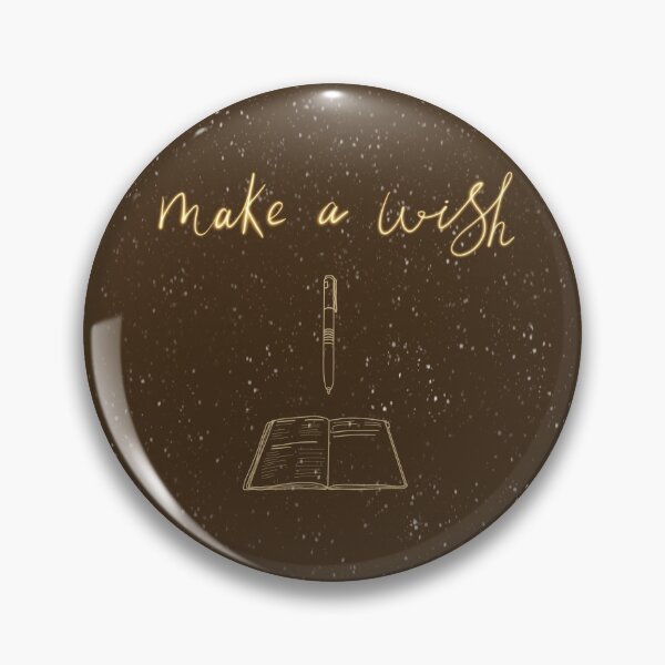 Item preview, Make a wish with your pen and notebook - for learners and writers, brown designed and sold by ElmLenonn.