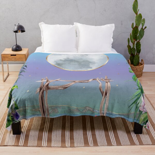 Item preview, Full Moon over Tropical Island designed and sold by Lisa Casineau.