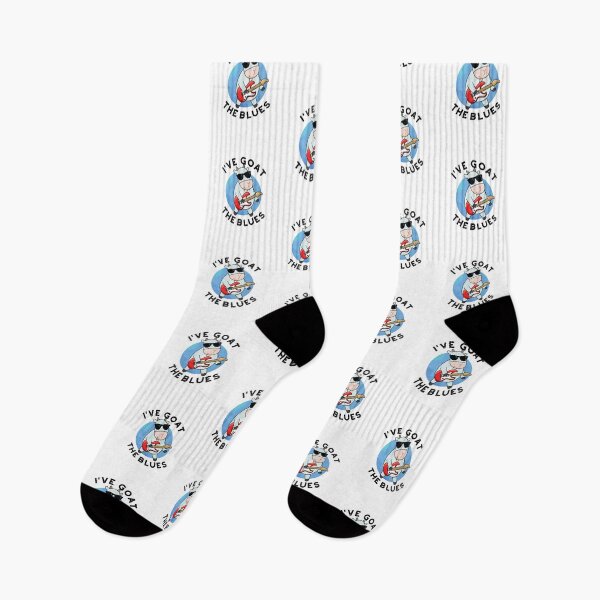 Item preview, I've Goat The Blues Funny Animal Puns  designed and sold by punnybone.