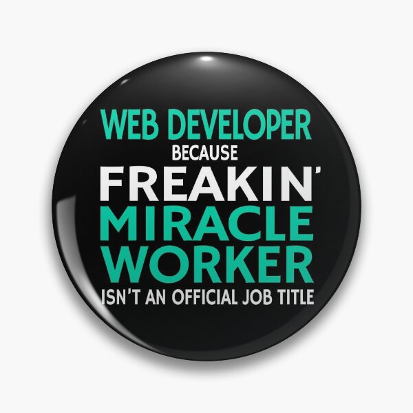 Item preview, Web Developer - Miracle Worker designed and sold by GamerGetup.