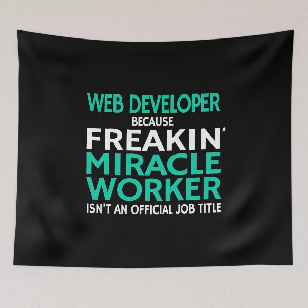 Item preview, Web Developer - Miracle Worker designed and sold by GamerGetup.