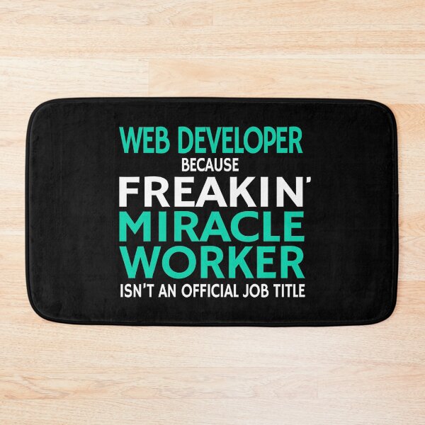 Item preview, Web Developer - Miracle Worker designed and sold by GamerGetup.