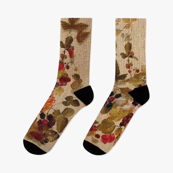 Item preview,  French Cretonne with Forest Fruits Pattern designed and sold by PrivateVices.