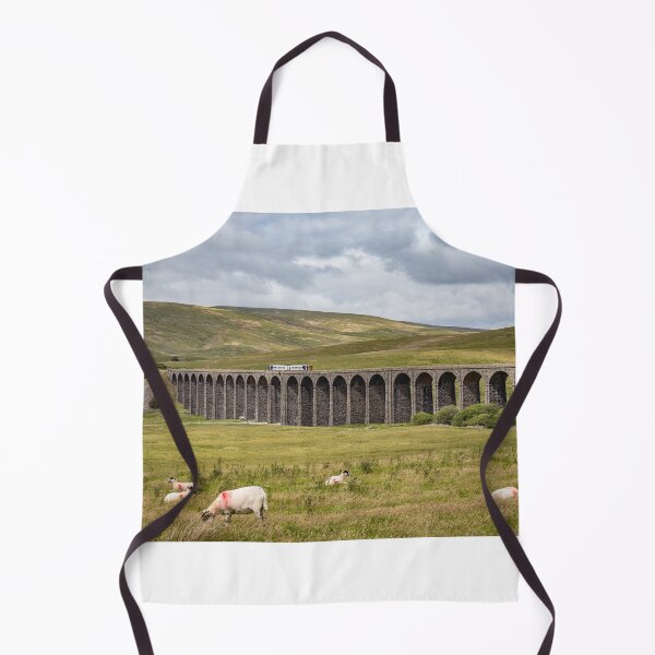 Item preview, Train Travelling Across The Ribblehead Viaduct, Yorkshire designed and sold by GeraldineCurtis.