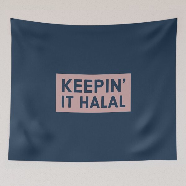Item preview, Keepin it Halal Funny Ramadan Quotes designed and sold by Eyesontheaurora.