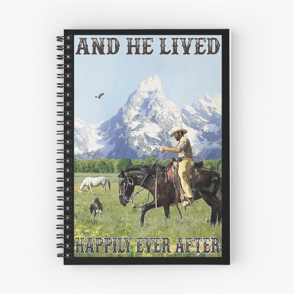 Item preview, he and horse lived happily ever after poster designed and sold by mlnana.