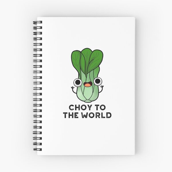Item preview, Choy To The World Funny Bok Choy Puns  designed and sold by punnybone.