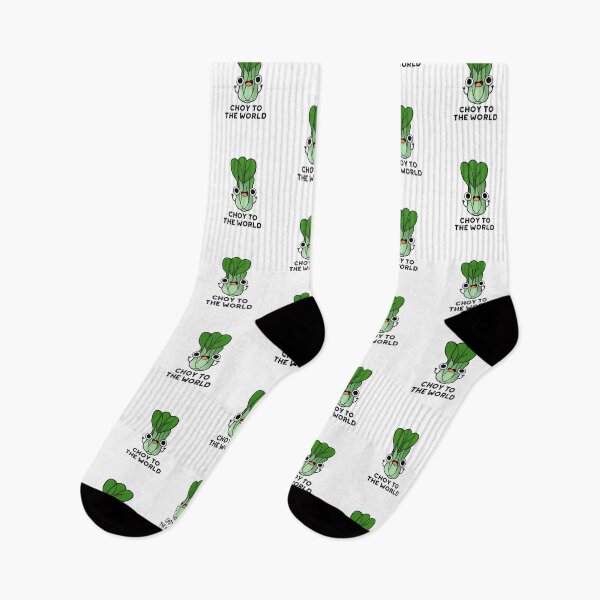 Item preview, Choy To The World Funny Bok Choy Puns  designed and sold by punnybone.