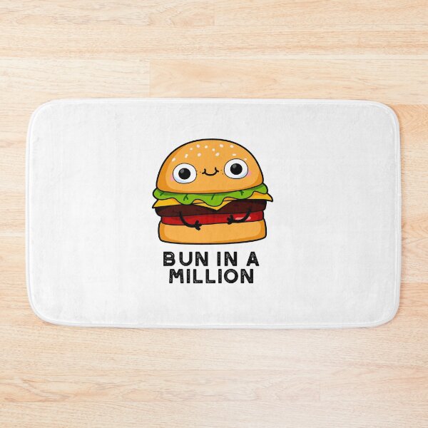 Item preview, Bun In A Million Funny Burger Puns  designed and sold by punnybone.