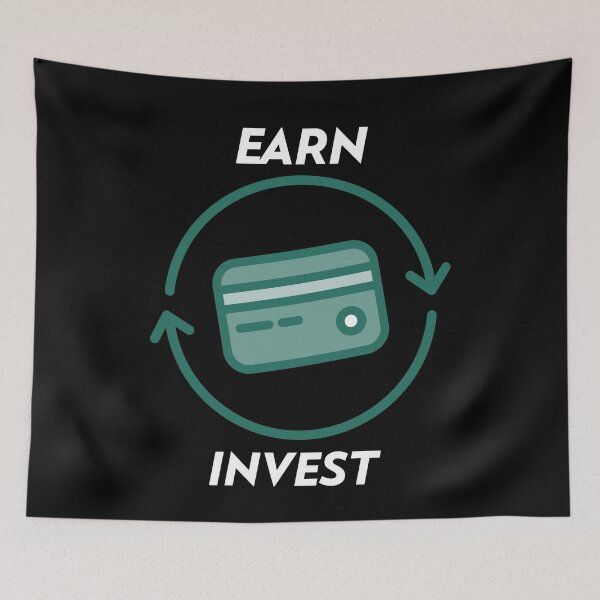 Item preview, Earn And Invest Passive Income designed and sold by OldCamp.
