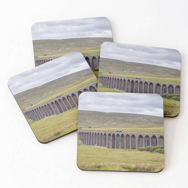 Item preview, Train Travelling Across The Ribblehead Viaduct, Yorkshire designed and sold by GeraldineCurtis.