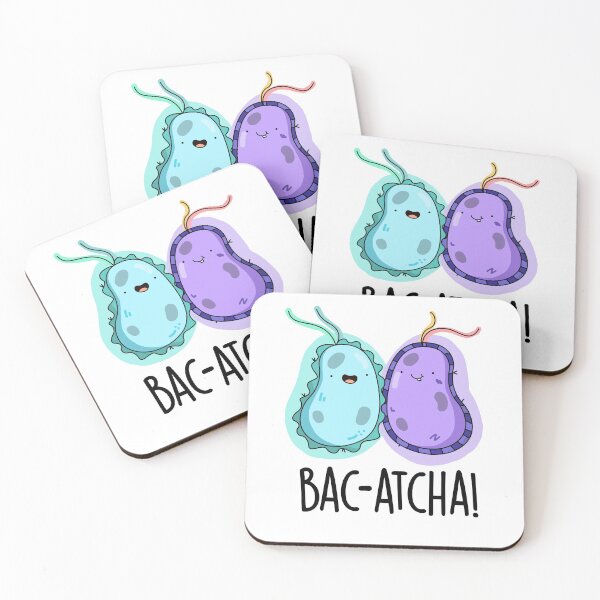 Item preview, Bac-atcha Funny Bacteria Puns  designed and sold by punnybone.