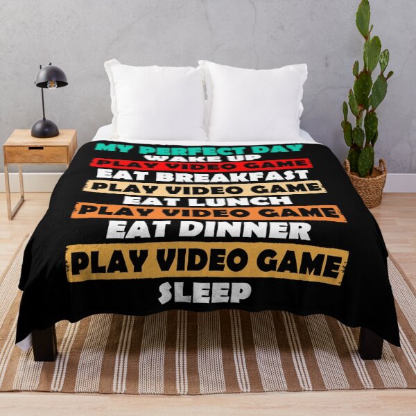 Item preview, My Perfect Day, Funny Gifts For Gamers, Gaming designed and sold by BELASKRI STORE.