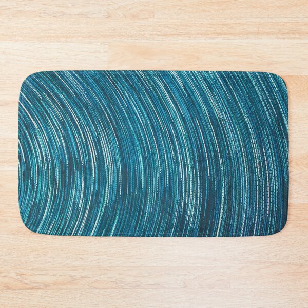 Item preview, Dark blue and turquoise color toned saturn rings texture | Fast moving light designed and sold by TheWalnut.