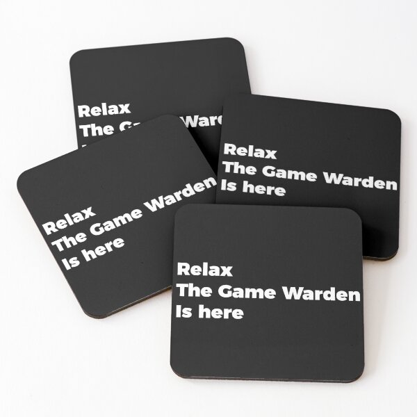 Item preview, Relax Game Warden is here designed and sold by Teelogic.