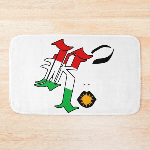 Item preview, Kurdistan face with the letter K designed and sold by AdelloDeAmo.
