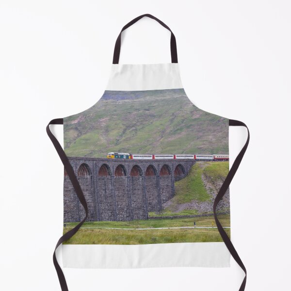 Item preview, Train Travelling Across The Ribblehead Viaduct, Yorkshire designed and sold by GeraldineCurtis.