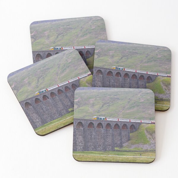 Item preview, Train Travelling Across The Ribblehead Viaduct, Yorkshire designed and sold by GeraldineCurtis.