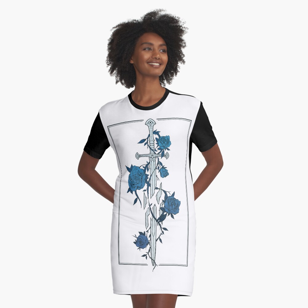 Item preview, Graphic T-Shirt Dress designed and sold by njonestees.