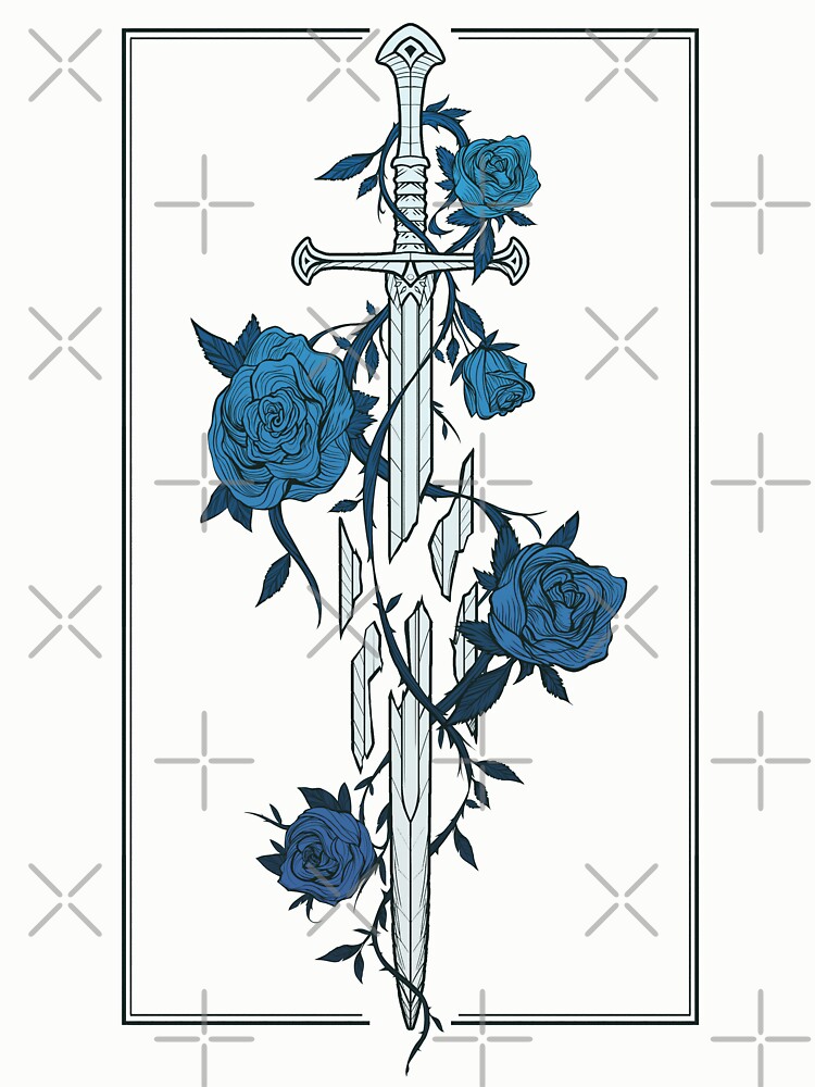 Thumbnail 7 of 7, Pullover Sweatshirt, Roses of the Broken Sword designed and sold by njonestees.