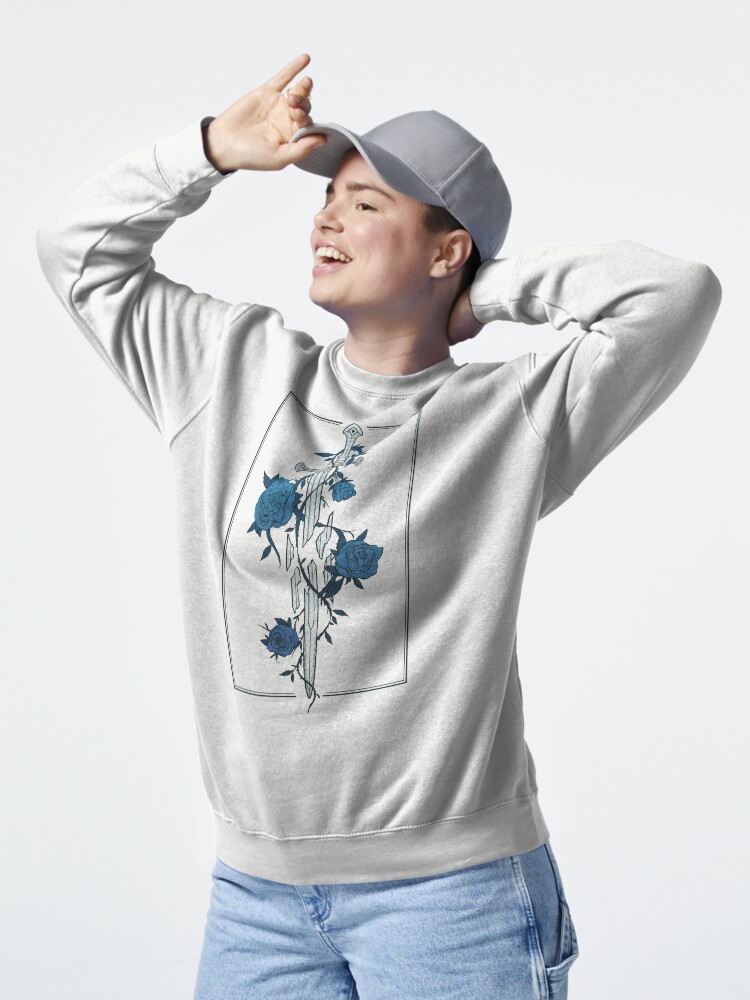 Thumbnail 5 of 7, Pullover Sweatshirt, Roses of the Broken Sword designed and sold by njonestees.