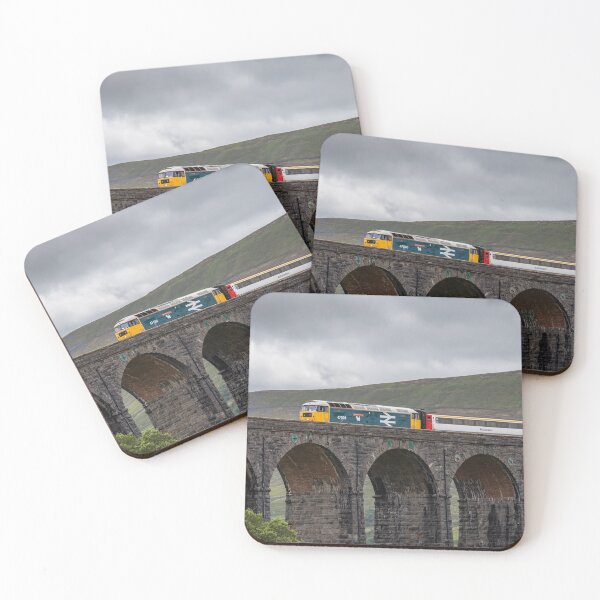 Item preview, Train Travelling Across The Ribblehead Viaduct, Yorkshire designed and sold by GeraldineCurtis.