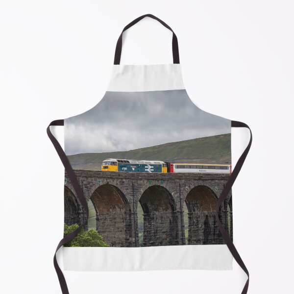 Item preview, Train Travelling Across The Ribblehead Viaduct, Yorkshire designed and sold by GeraldineCurtis.