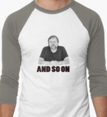 Und so weiter Baseballshirt mit 3/4-Arm
