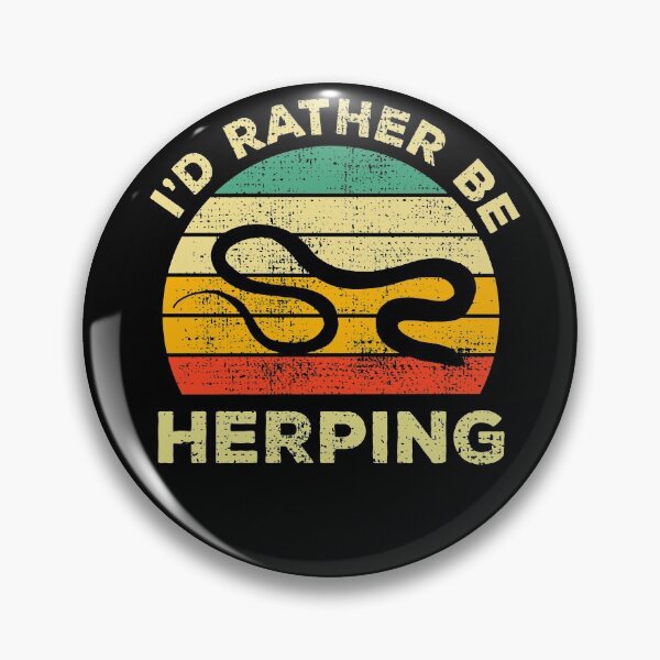 Item preview, I’d Rather Be Herping Vintage Gift For Herpers designed and sold by JokeGysen.