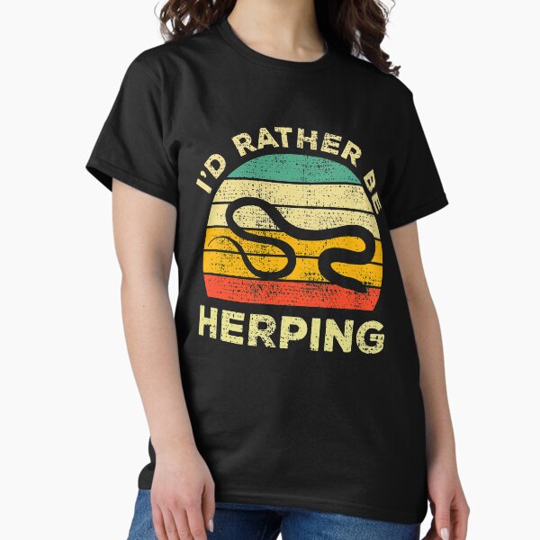 Item preview, I’d Rather Be Herping Vintage Gift For Herpers designed and sold by JokeGysen.
