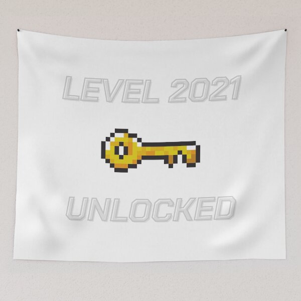 Item preview, Level 2021 unlocked - Funny 2021 for gamers designed and sold by Irelene.