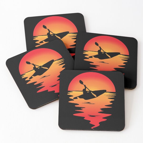 Item preview, Sunset Paddle - Kayaking  designed and sold by HeatherPore.