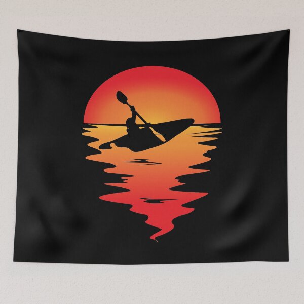 Item preview, Sunset Paddle - Kayaking  designed and sold by HeatherPore.