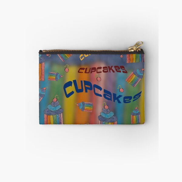 Item preview, Fabulous falling rainbow cupcakes with cherries designed and sold by CJSCRAFTS.