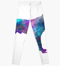 Majorca Shepherd Dog in watercolor Leggings