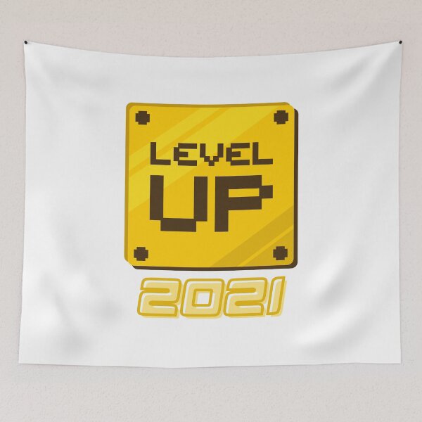 Item preview, Level up 2021 - Funny 2021 for gamers designed and sold by Irelene.
