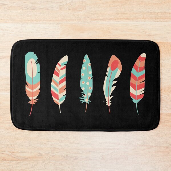 Item preview, Colorful Abstract Feathers designed and sold by infleims.