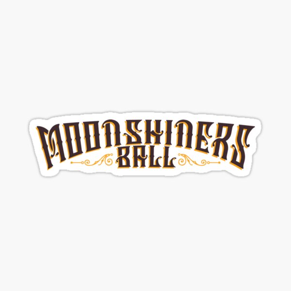 Moonshiners ball Sticker