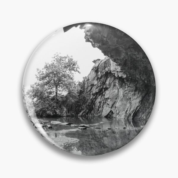 Item preview,  Rydal Caves- Monochrome (Vertical) designed and sold by Ryan  Ten.