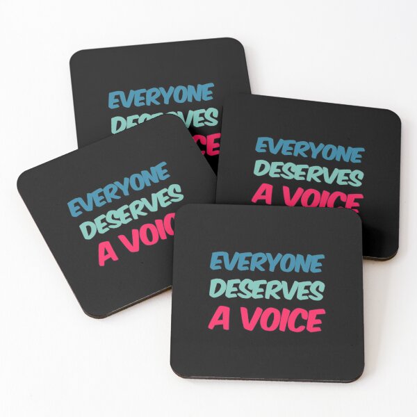 Item preview, Everyone Deserves A Voice designed and sold by Artistive.