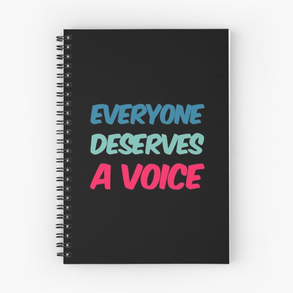 Item preview, Everyone Deserves A Voice designed and sold by Artistive.