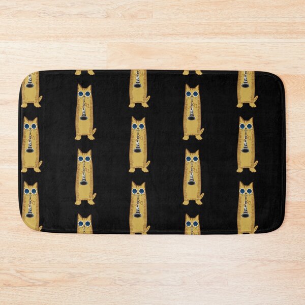 Item preview, Cool Hippy Cat With Sunglasses Playing The Clarinet designed and sold by CarterFunTees.
