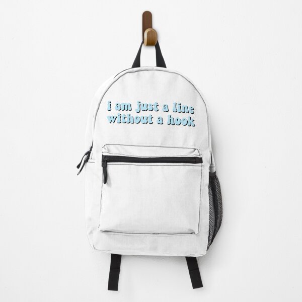 Item preview, i am just a line without a hook designed and sold by wordswithfonts.
