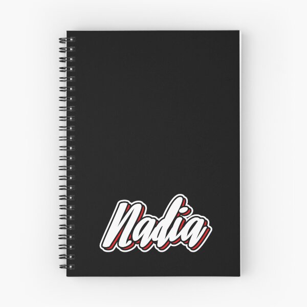 Item preview, Nadia first name - hand lettering design designed and sold by sulies.