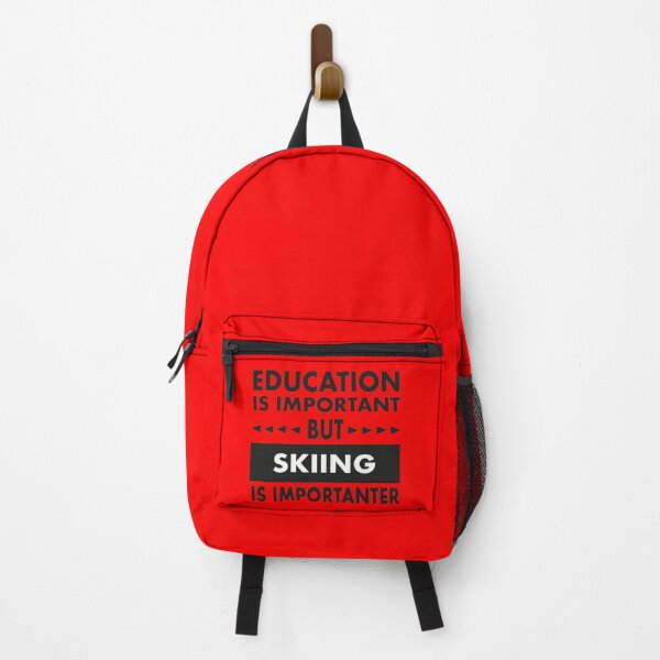 Item preview, Education Is Important But Skiing Is Importanter designed and sold by yass101.