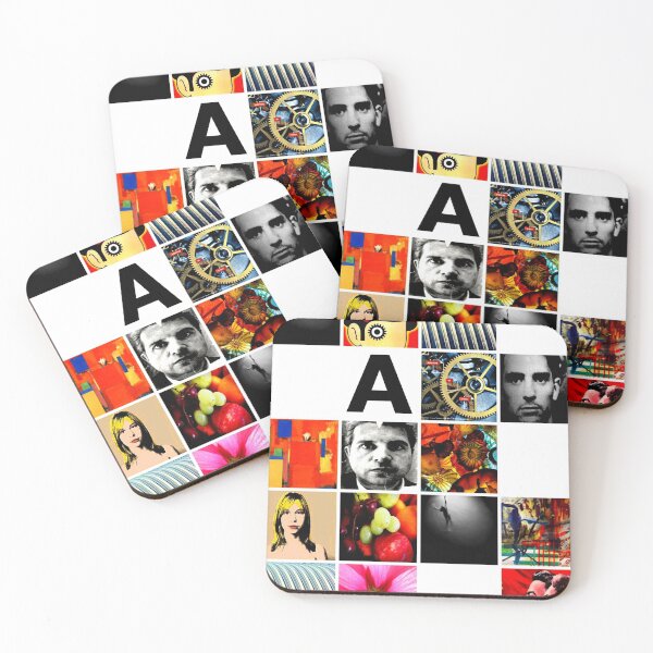 Item preview, Modern Art Grid Fine Art with Francis Bacon, Kerouac, Clockwork Orange designed and sold by KALEIDOSCOPE UK.
