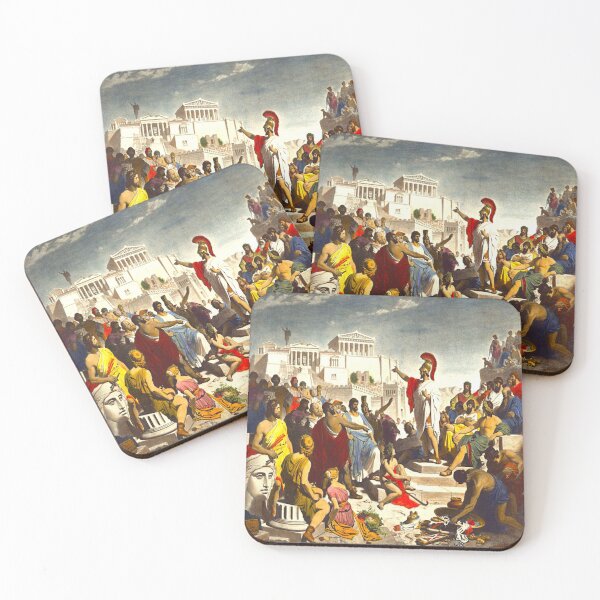 Item preview, Pericles speaking to the Athenians  designed and sold by bubble-bulb.