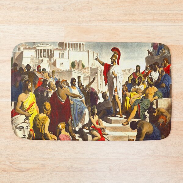 Item preview, Pericles speaking to the Athenians  designed and sold by bubble-bulb.